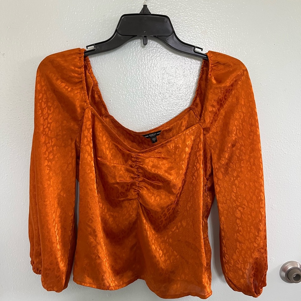 guess satin top - Picture 4 of 8